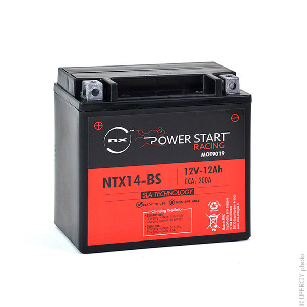 Enix - Batterie(s) Batterie moto YTX14-BS - NTX14-BS 12V 12Ah