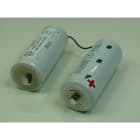 Enix - Batterie(s) Batterie Lithium Fer phosphate 2x 26650 2S1P 6.2V 3.2Ah Cosse