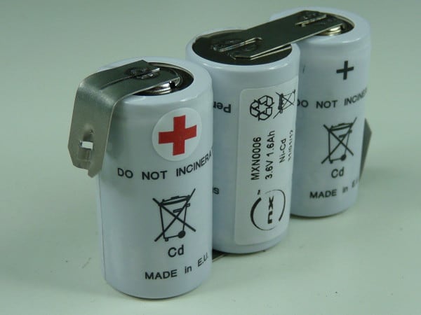 Enix - Pack(s) Pack Ni-Cd ST1- 3.6V 1.6Ah HBL