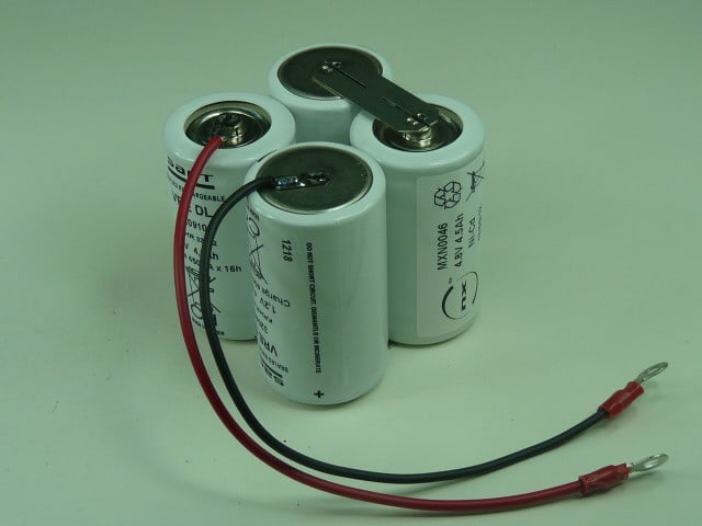 Enix - Pack(s) Batterie Nicd 4x D 4S1P ST2 4.8V 4500mAh Cosse