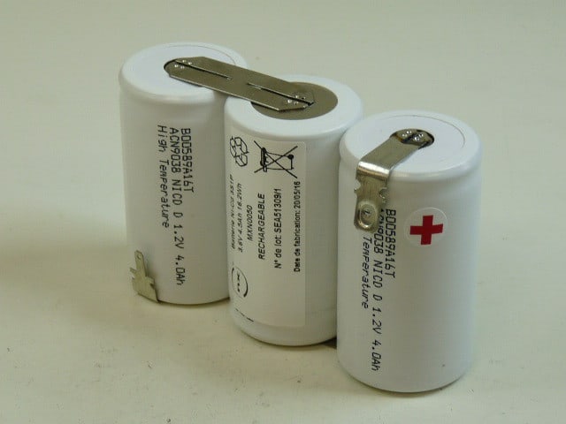 Enix - Batterie(s) Batterie eclairage secours 3x D HT 3S1P ST1 3.6V 4Ah Cosse