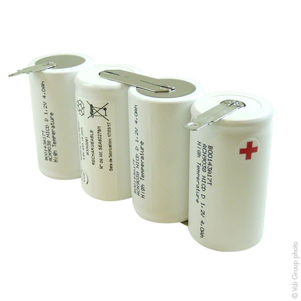 Enix - Batterie(s) Batterie Nicd 4x D HT 4S1P ST1 4.8V 4Ah Cosse