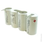 Enix - Batterie(s) Batterie Nicd 4x D HT 4S1P ST1 4.8V 4Ah Cosse