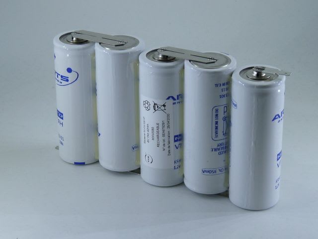 Enix - Pack(s) Batterie Nicd 5x F HT 5S1P ST1 6V 7Ah FAST