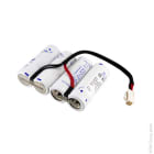 Enix - Pack(s) Batterie Nicd 4x F 2S2P ST1 2.4V 16Ah Molex