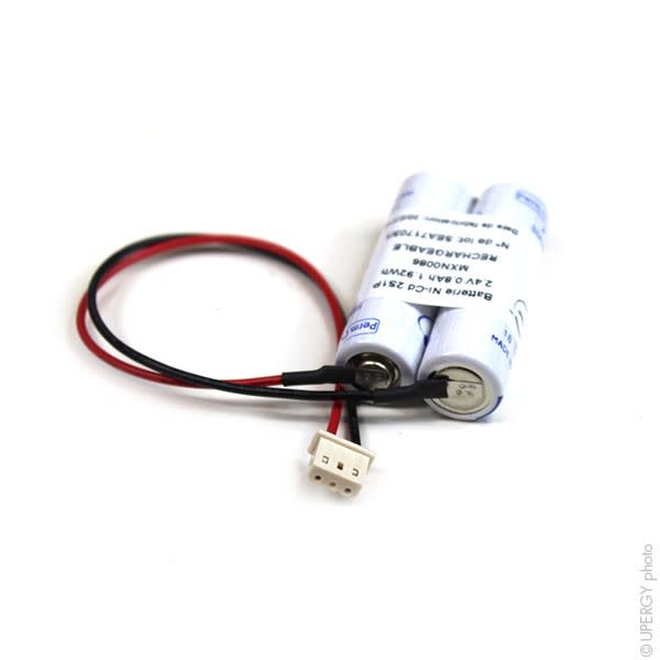 Enix - Batterie(s) Batterie eclairage secours 2x AA HT 2S1P ST1 2.4V 800mAh Molex