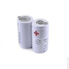 Enix - Batterie(s) Batterie eclairage secours 2x SC HT 2S1P ST1 2.4V 1.6Ah Fast