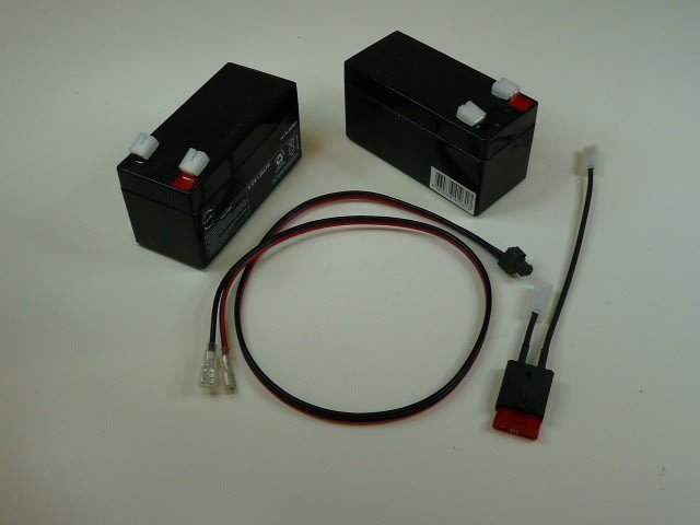 Enix - Pack(s) Batterie portes automatiques NX General Purpose (2x12V) 24V 1.2Ah Molex