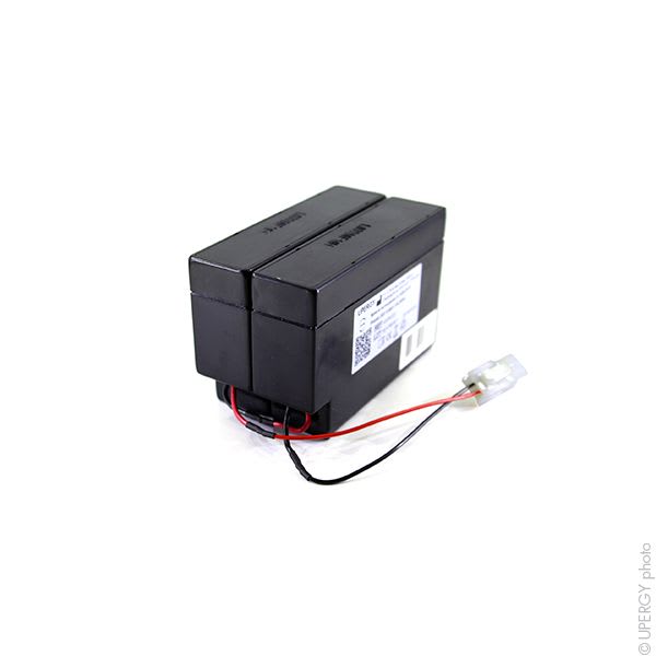 Enix - Pack(s) Batterie medicale rechargeable 2x 12V-0.8Ah 2S1P ST1 24V 0.8Ah Molex