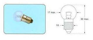 Enix - Ampoule krypton standard E10 a vis 3.6V 1A 3.6W