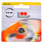 Enix - Blister(s) x 1 Pile bouton alcaline blister LR9 NX - 0% Hg 1.5V 190mAh