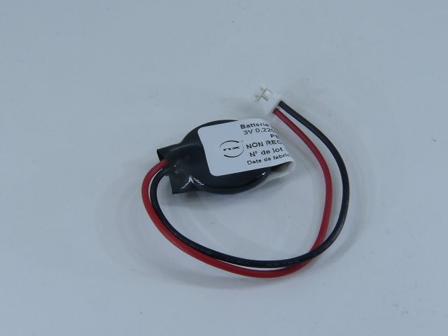 Enix - Pile(s) Pile bouton lithium 1X CR2032 3V 225mAh JST