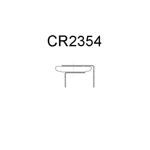 Enix - Pile bouton lithium CR2354-GUFN PANASONIC 3V 560mAh