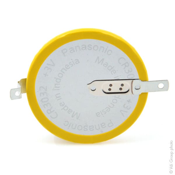 Enix - Pile bouton lithium CR3032-F2N PANASONIC 3V 500mAh