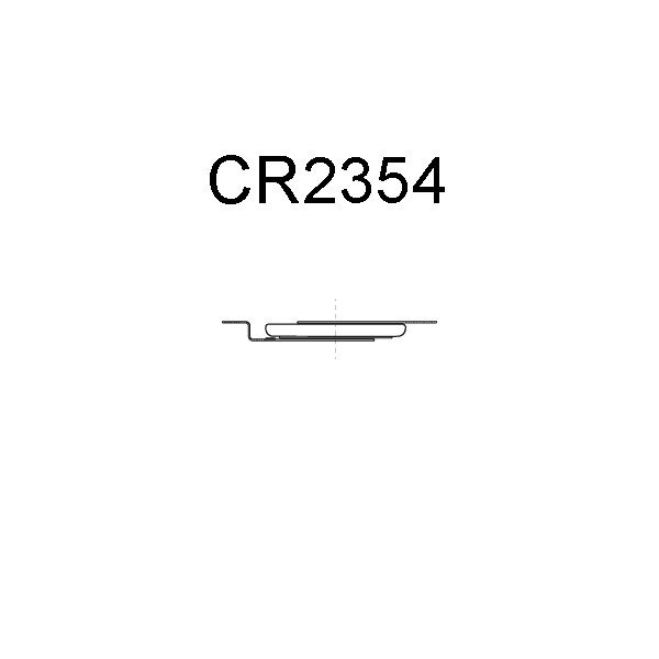 Enix - Pile bouton lithium CR2354-F2N PANASONIC 3V 560mAh