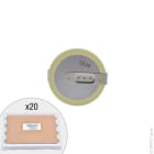 Enix - Plateau(x) de 20 Pile bouton lithium BR2032-HFN PANASONIC 3V 190mAh