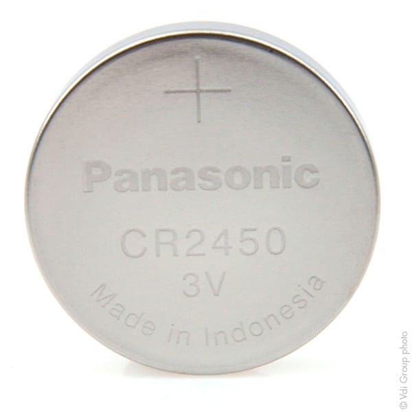 Enix - Pile bouton lithium CR2450-BS PANASONIC 3V 620mAh