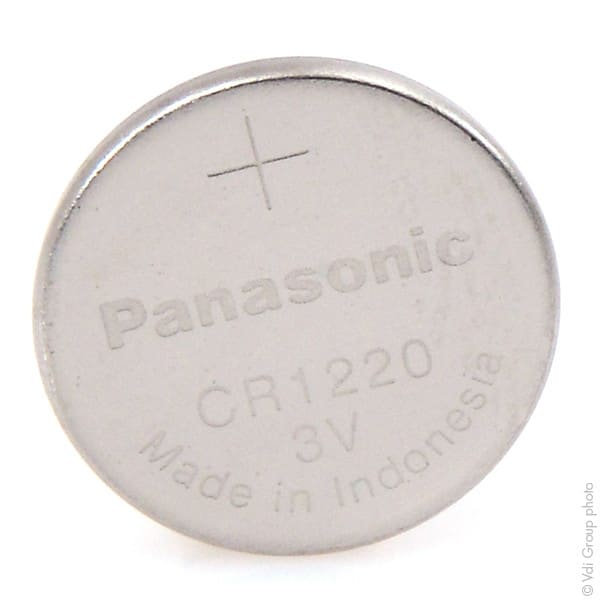 Enix - Pile bouton lithium CR1220-BN PANASONIC 3V 35mAh
