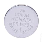 Enix - Blister(s) x 1 Pile bouton lithium blister CR1620 RENATA 3V 68mAh