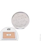 Enix - Plateau(x) de 50 Pile bouton lithium CR1225 RENATA 3V 48mAh