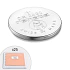 Enix - Plateau(x) de 25 Pile bouton lithium CR2430 RENATA 3V 285mAh