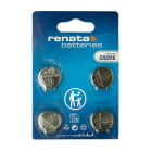 Enix - Blister(s) x 4 Pile bouton lithium blister x4 CR2016 MFR RENATA 3V 90mAh