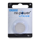 Enix - Blister(s) x 1 Pile bouton lithium blister CR2032 3V 225mAh