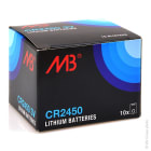 Enix - Blister(s) x 1 Pile bouton lithium blister CR2450 3V 600mAh