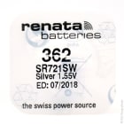 Enix - Blister(s) x 1 Pile bouton oxyde argent 362 RENATA 1.55V 24mAh