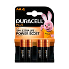 Enix - Blister(s) x 4 Pile alcaline blister x4 Duracell Plus Power Boost Actives  LR6 -
