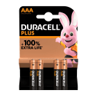 Enix - Blister(s) x 4 Pile alcaline blister x4 Duracell Plus 100%  LR03 - AAA 1.5V 1175