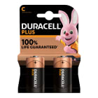 Enix - Blister(s) x 2 Pile alcaline blister x2 Duracell Plus 100% LR14 - C 1.5V 7750mA