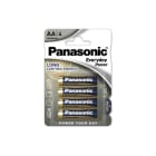 Enix - Blister(s) x 4 Pile alcaline blister x4 Panasonic Everyday Power LR6 - AA 1.5V 3