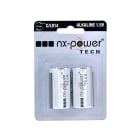 Enix - Blister(s) x 2 Pile alcaline blister x2 LR14 - C Nx-Power Tech 1.5V 9.3Ah