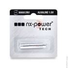Enix - Blister(s) x 1 Pile alcaline blister x1 LR61 - AAAA Nx-Power Tech 1.5V 625mAh