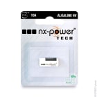 Enix - Blister(s) x 1 Pile alcaline blister x1 10A Nx-Power Tech 9V 38mAh