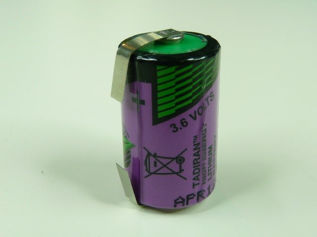 Enix - Pile(s) Pile lithium SL-350/T 1/2AA 3.6V 1.2Ah T2