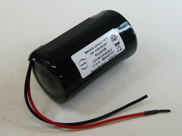 Enix - Batterie(s) Pile lithium ER34615M D 3.6V 14500mAh F100