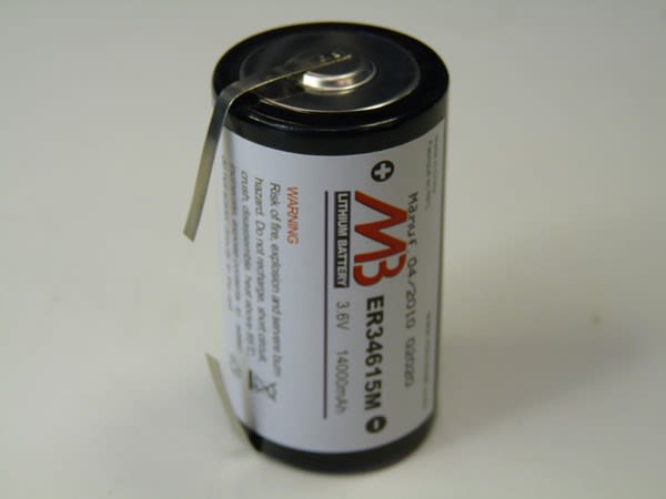 Enix - Pile(s) Pile lithium ER34615M D 3.6V 14Ah T2