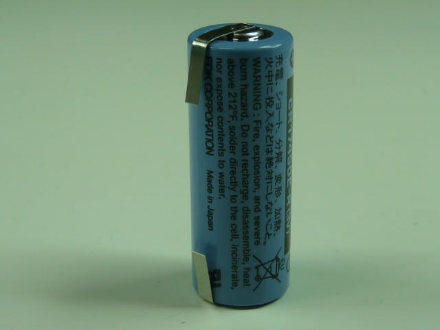 Enix - Pile(s) Pile lithium CR17450E-R 3V 2400mAh T2
