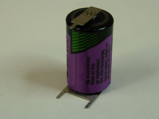 Enix - Pile(s) Pile lithium SL-550-PT 1-2AA 3.6V 800mAh 3PFR