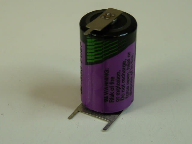 Enix - Pile(s) Pile lithium SL-550/PT 1/2AA 3.6V 800mAh 3PFR