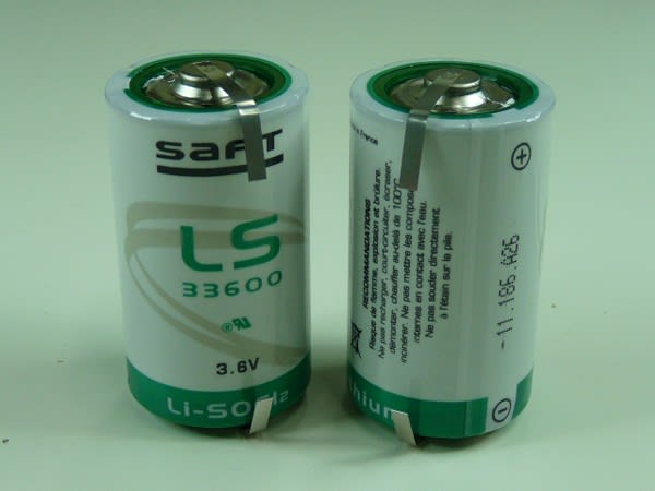 Enix - Pack(s) Batterie lithium 2x LS33600 D 3.6V 17Ah T2