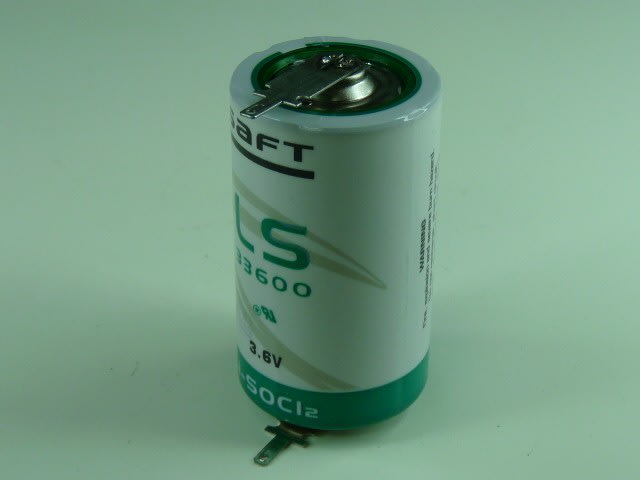 Enix - Pile(s) Pile lithium LS33600 D 3.6V 17Ah T2