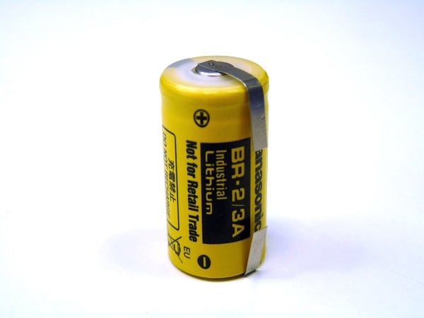 Enix - Pile(s) Pile lithium BR2-3A 3V 1.2Ah T2