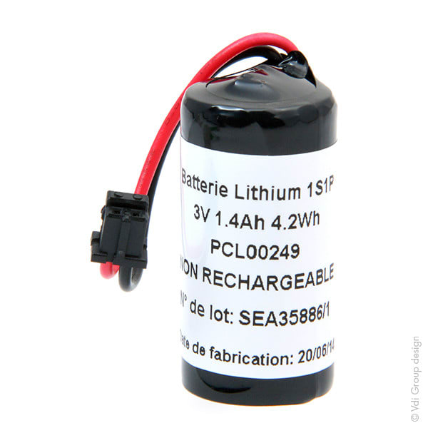 Enix - Pile(s) Batterie automate 1x CR123 1S1P ST1 3V 1500mAh FC