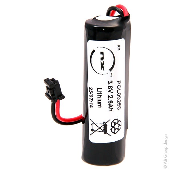 Enix - Pile(s) Pile lithium industrie 1x AA 1S1P ST1 3.6V 2600mAh FC