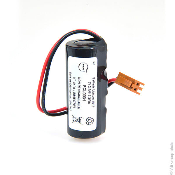 Enix - Unite(s) Batterie lithium CR17450 2-3A 3V 2.4Ah JAE