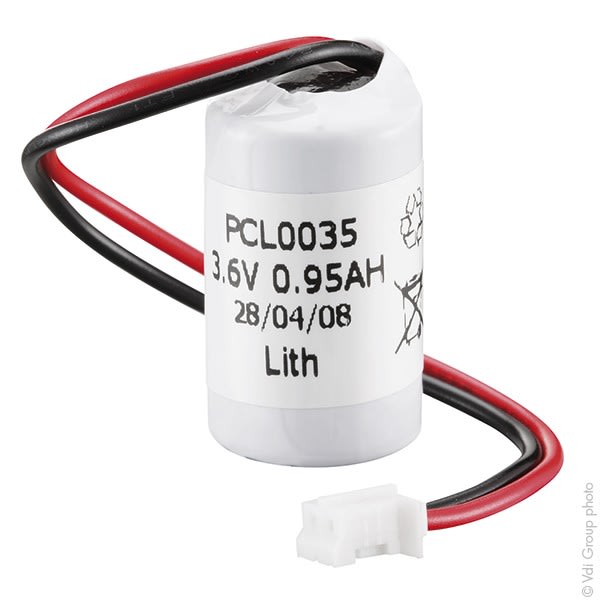 Enix - Pile(s) Pile lithium SL-750 1/2AA 3.6V 1100mAh JST