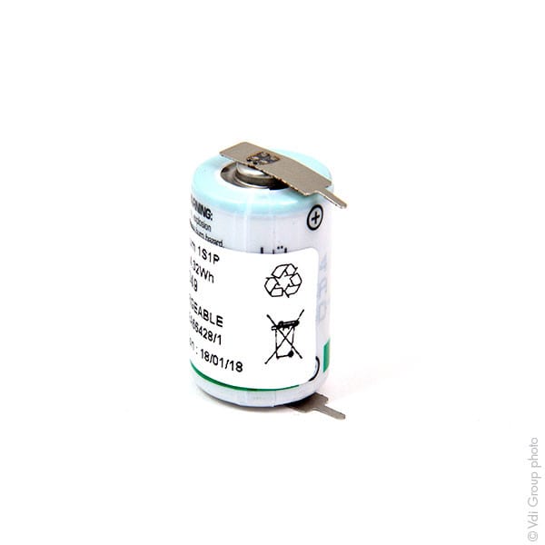 Enix - Pile(s) Pile lithium LS14250-2PF 1-2AA 3.6V 1.2Ah P2